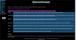 Desktop Screenshot of hammersound.net